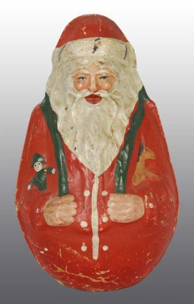 Appraisal: Christmas Santa Roly Poly Description Normal wear Condition Excellent Size