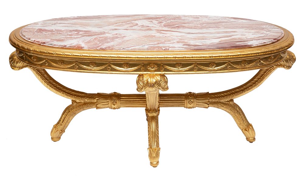 Appraisal: FRENCH EMPIRE LOW TABLE TH CENTURY FRENCH EMPIRE LOW TABLE