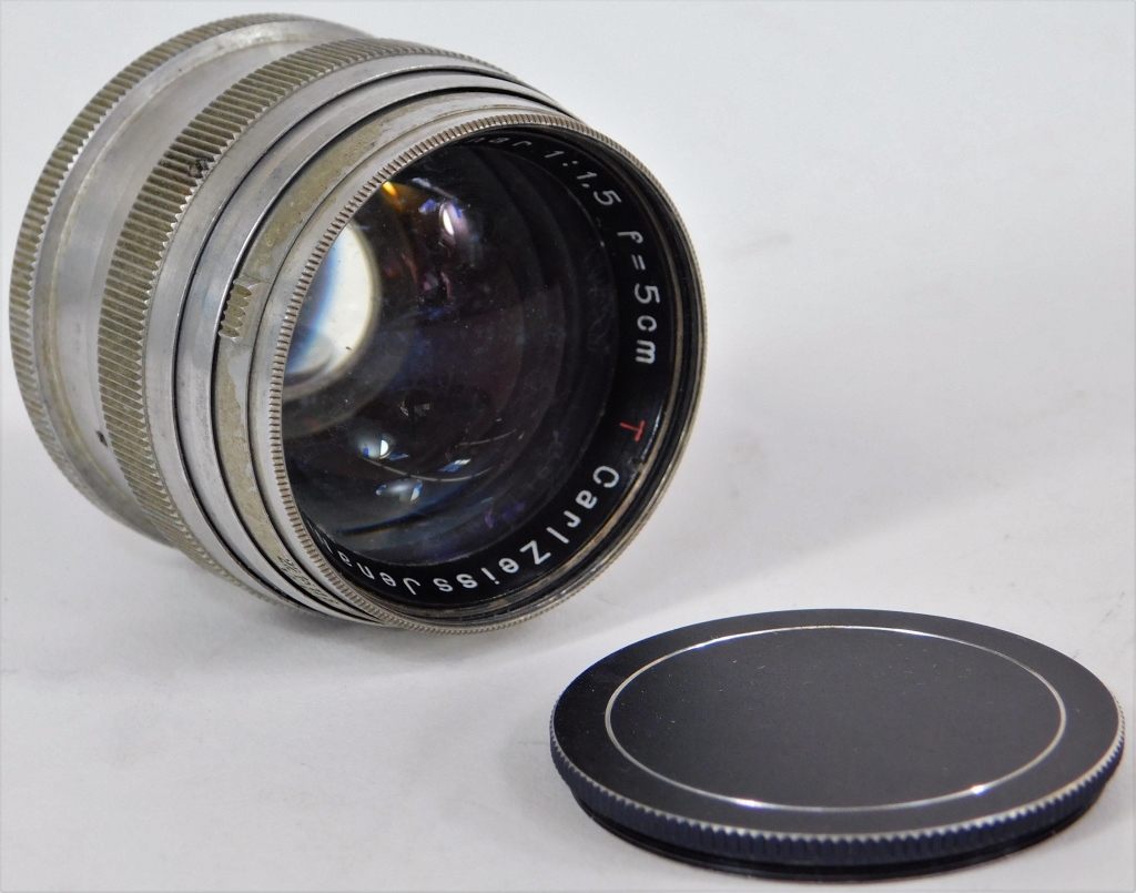 Appraisal: ZEISS SONNAR T LENS MM F FOR CONTAX RF Carl