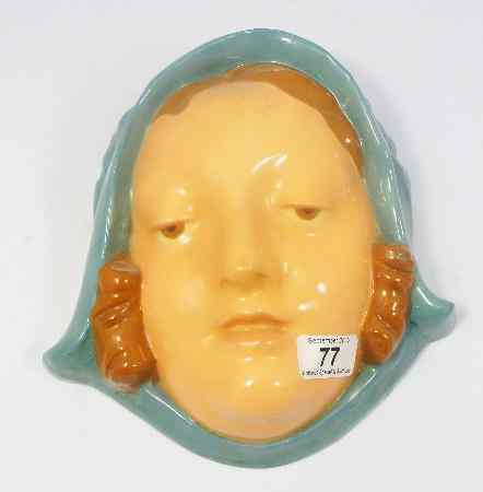 Appraisal: Royal Doulton Face Mask - Larger Earthenware Example of Sweet