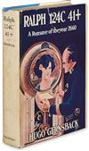 Appraisal: GERNSBACK HUGO Ralph C A Romance of the Year Illustrated