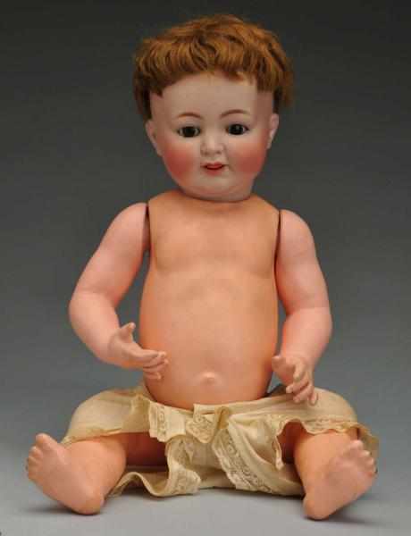 Appraisal: Large K R Character Baby Doll Description German bisque socket