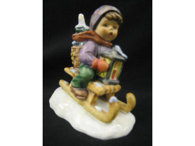 Appraisal: Hummel Figurine Ride into Christmas Goebel mark