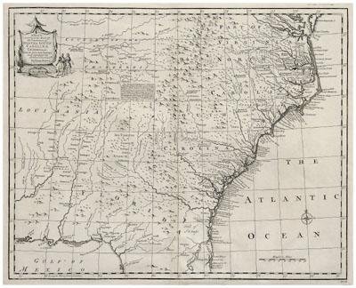 Appraisal: E Bowen th century map Southeast quot A New amp