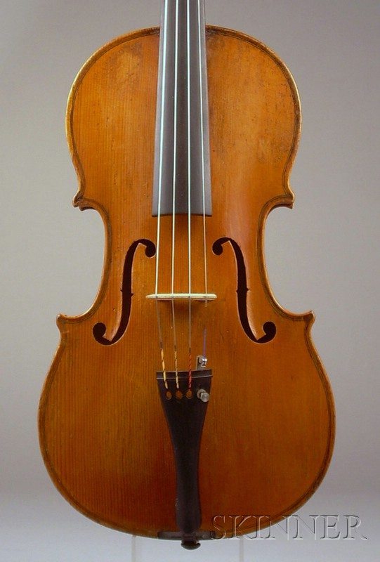 Appraisal: Dutch Violin c labeled JOHANNES CUYPERS FECIT S HAGUE ETATIS