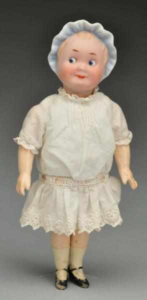 Appraisal: Rare Recknagle Googly Doll Description German bisque socket head incised