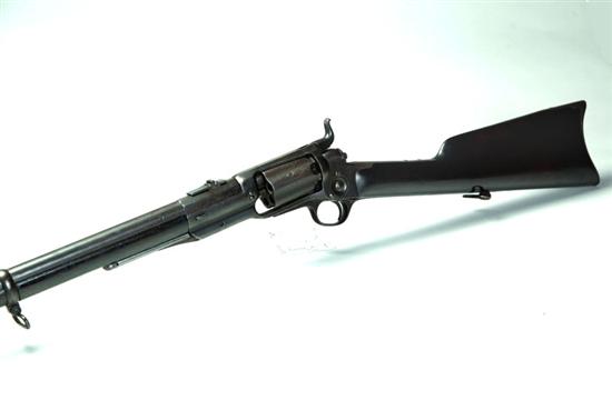 Appraisal: COLT MODEL REVOLVING RIFLE caliber -shot cylinder '' barrel worn