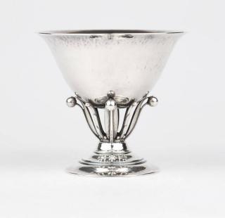 Appraisal: A Georg Jensen sterling silver compote Circa - designed by