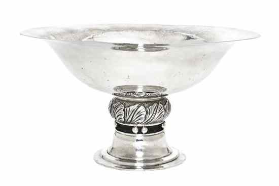 Appraisal: An American Sterling Silver Bowl George Jensen Inc of circular