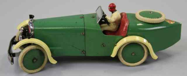 Appraisal: MECCANO CONSTRUCTOR CAR England pressed steel done in green and