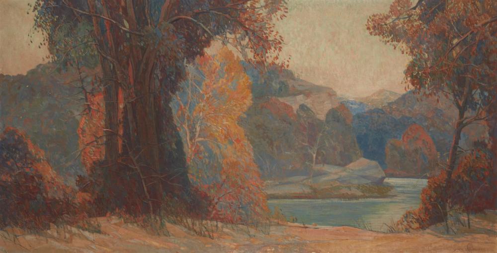 Appraisal: Carl Rudolph Krafft - Oak Park IL Landscape in the