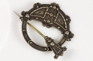 Appraisal: Waterhouse Dublin th century silver tara brooch Waterhouse Dublin th