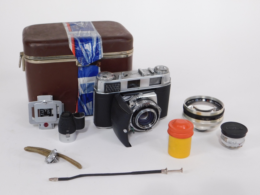 Appraisal: KODAK RETINA IIIC CAMERA WITH EXTRA LENSES Kodak Retina IIIC