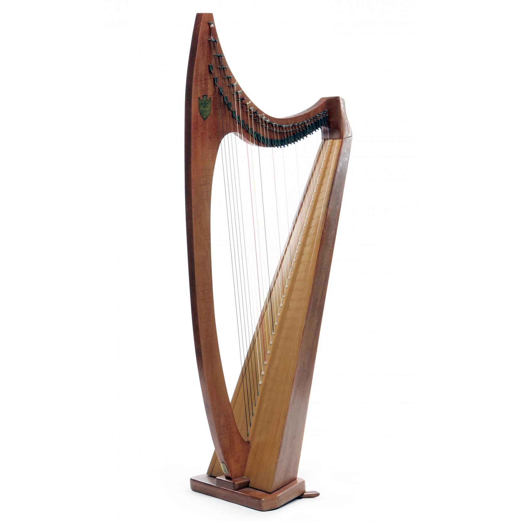 Appraisal: Vintage Lyon Healy Troubadour Lever Harp circa s -C on