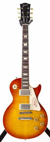 Appraisal: Gibson Les Paul ReissueFinish Cherry Sunburst Serial Number CR Chambered