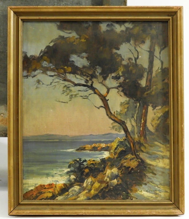 Appraisal: IMPRESSIONIST PLEIN AIR CALIFORNIA O C PAINTING United States Early