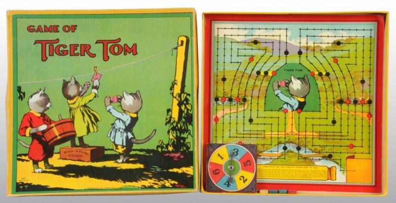 Appraisal: Milton Bradley Tiger Tom Game Description Early s Condition Excellent