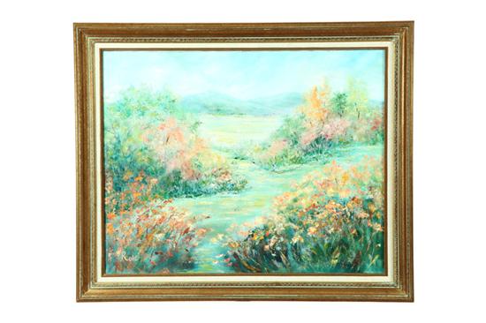 Appraisal: AUTUMN PASTELS BY RUTH COLE VIRGINIA ND HALF- TH CENTURY