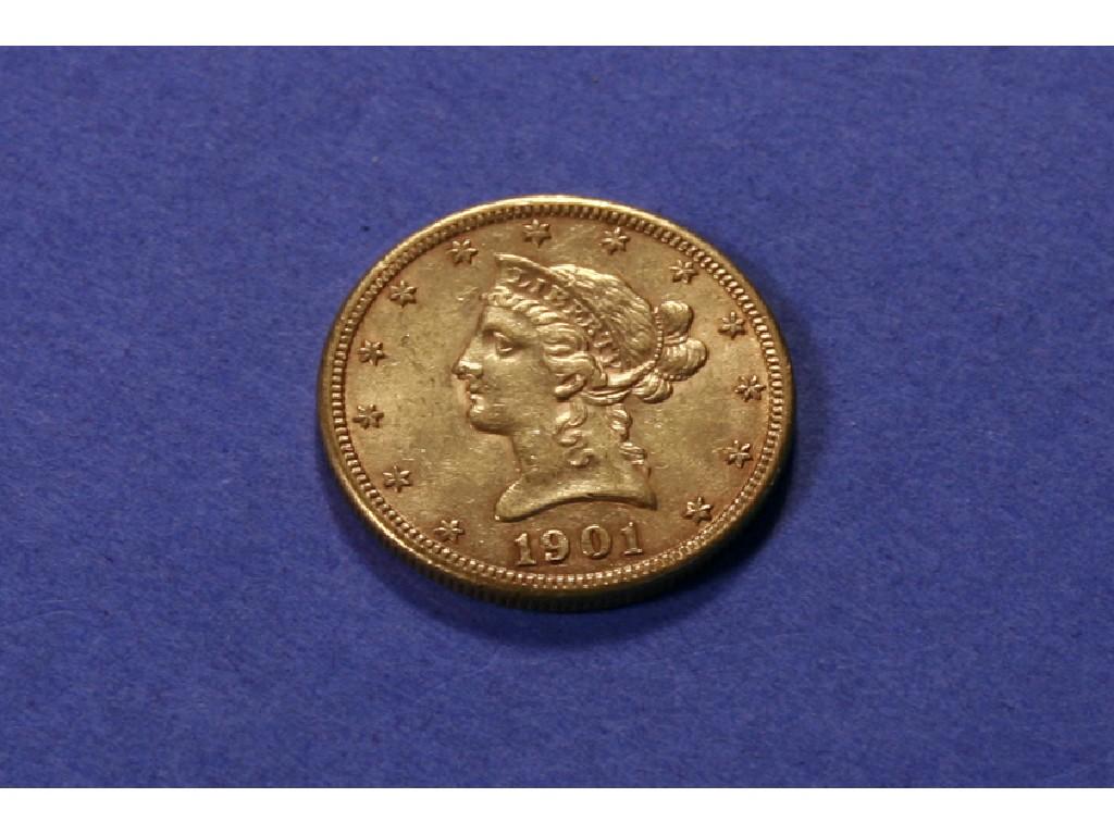 Appraisal: A USA GOLD COIN