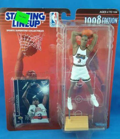 Appraisal: Starting Lineup Allen Iverson Action Figure Philadelphia ers - Sealed