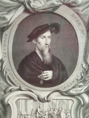 Appraisal: Jacobus Houbraken - - 'Edward Seymour Duke of Somerset' after