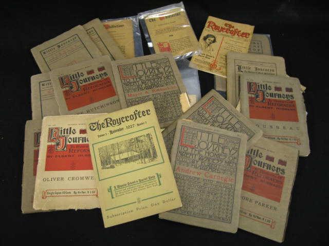 Appraisal: Roycroft Pamphlets from to good mixture