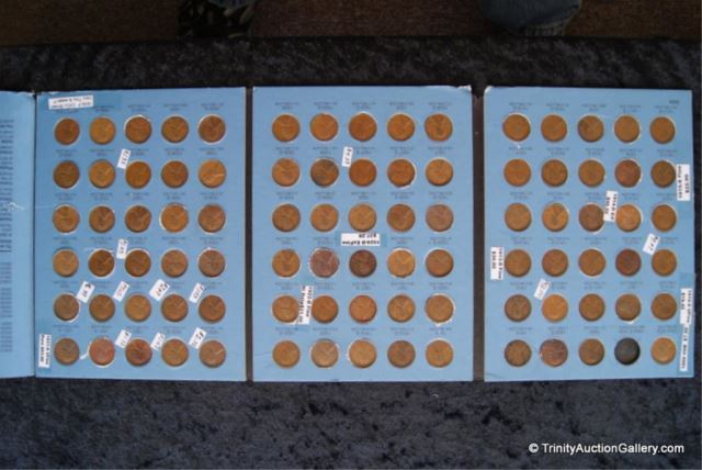 Appraisal: - Lincoln Wheat Penny Coin Set Key DatesFrom an estate