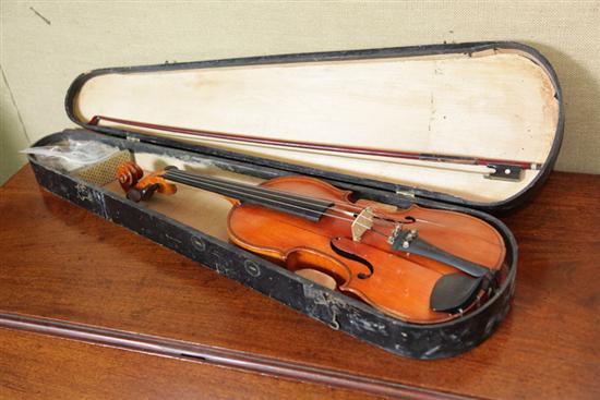 Appraisal: LYON HEALEY VIOLIN Maple and curly maple Includes bow and