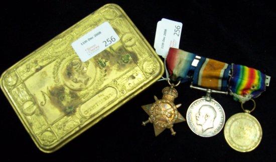 Appraisal: A WWI trio The British War Medal - Star and