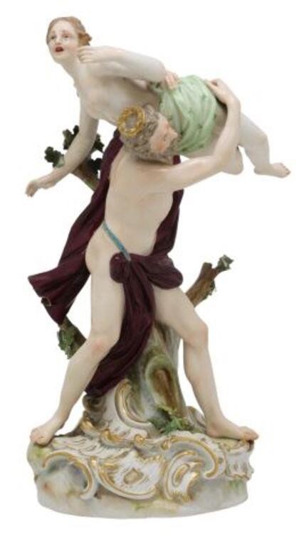 Appraisal: Meissen porcelain figural group The Abduction of Proserpine by Pluto