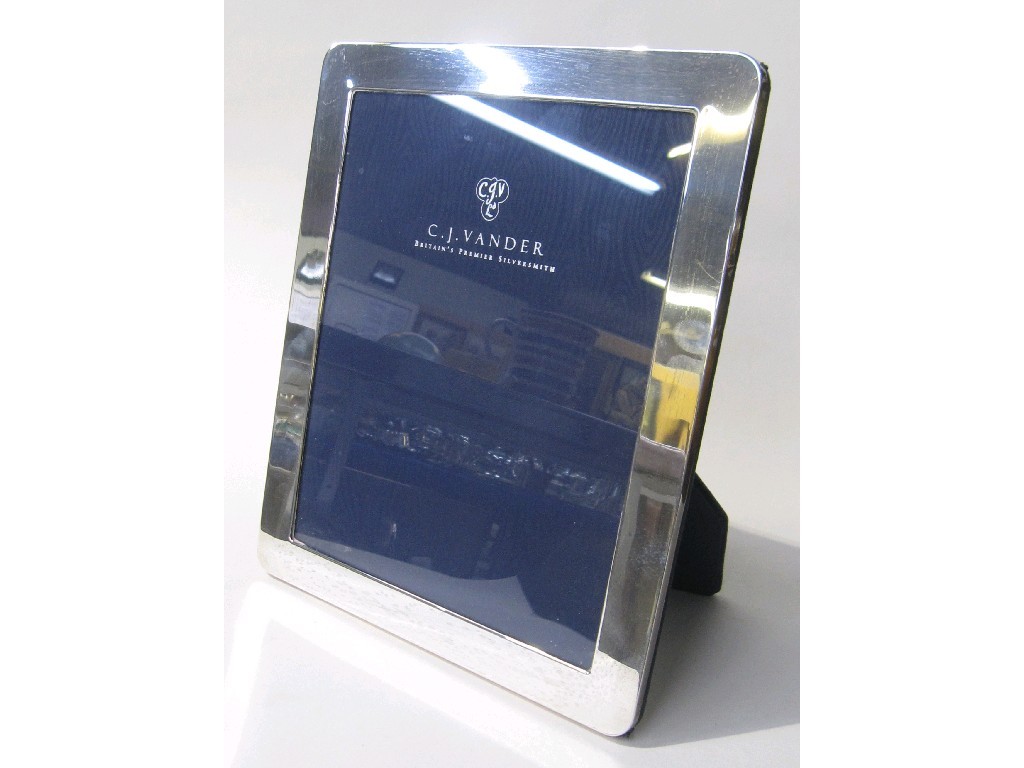 Appraisal: Modern silver mounted photo frame London