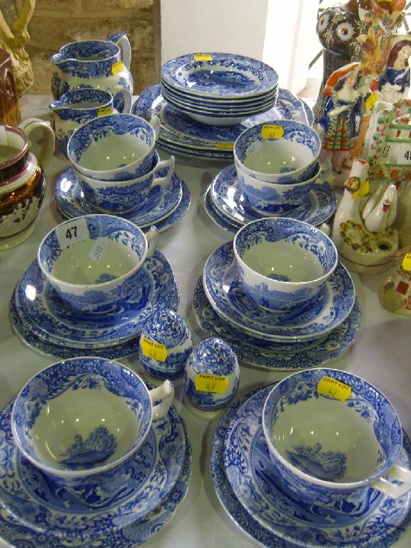 Appraisal: A collection of Copeland Spode Italian pattern wares of various