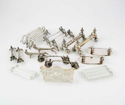 Appraisal: A small collection of knife rests - the property of