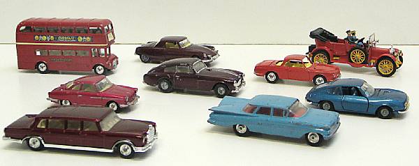 Appraisal: Corgi Diecast vehicles Lot consists of a quantity of -