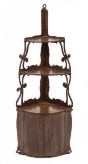 Appraisal: A Regency Mahogany Hanging Etagere first half th century having