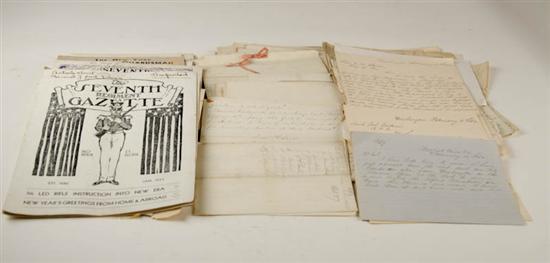 Appraisal: Archive-Military Civil War Gen J Fred Pierson First Regiment Infantry