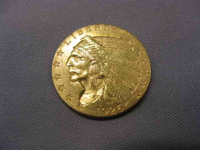 Appraisal: U S Indian Head Gold Coin extra fine to A