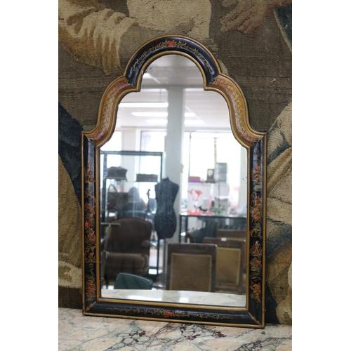 Appraisal: Antique early th century Queen Anne revival chinoiserie mirror approx