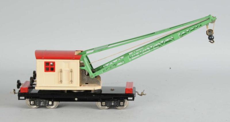 Appraisal: Lionel No Standard Gauge Crane Description Late version with white