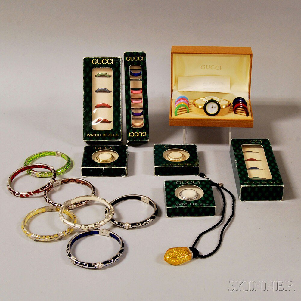 Appraisal: Group of Jewelry including a set of silver and multicolored