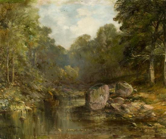 Appraisal: Powell Lucien Whiting District of Columbia - A scene of