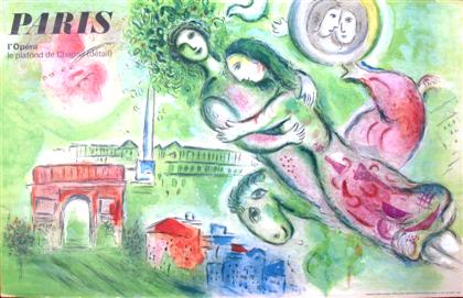 Appraisal: MARC CHAGALL french russian -