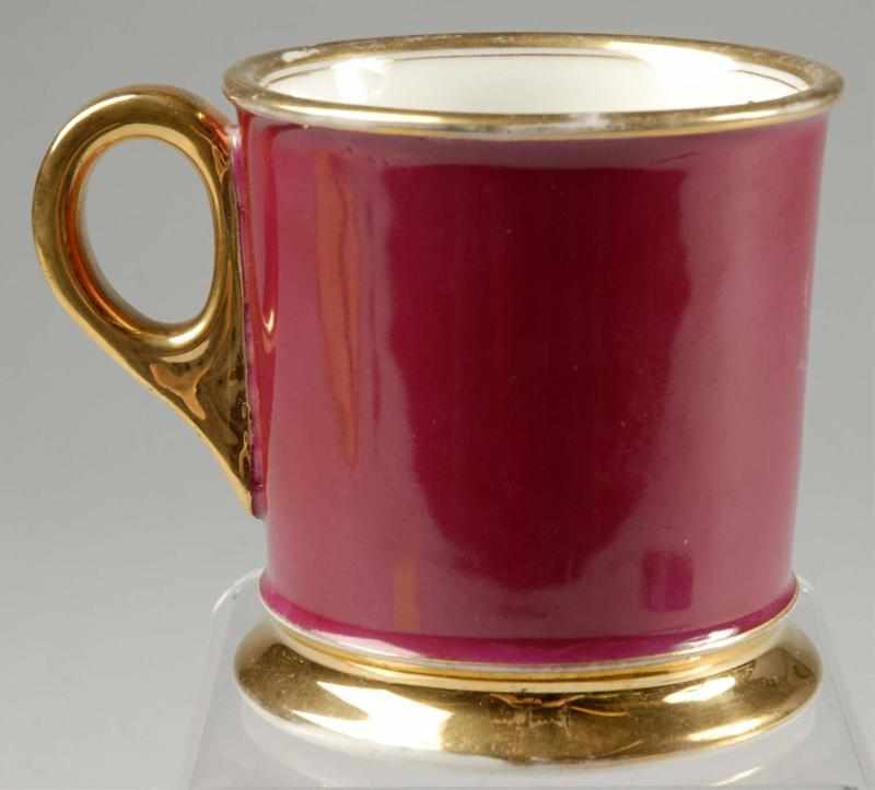 Appraisal: Trumpet Shaving Mug Description Marked with the name Wm Kirby