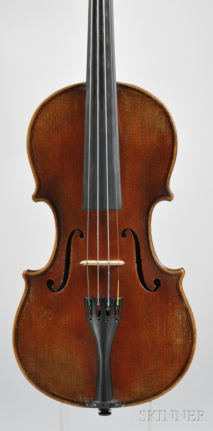 Appraisal: Child's Modern Violin labeled JAY HAIDE length of back mm