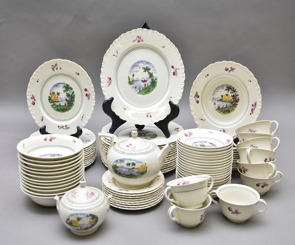 Appraisal: Wedgwood 'Summer Time' Dinner Service Wedgwood 'Summer time' dinner service