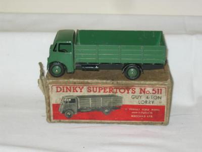 Appraisal: Guy four ton lorry st cab green boxed F-G