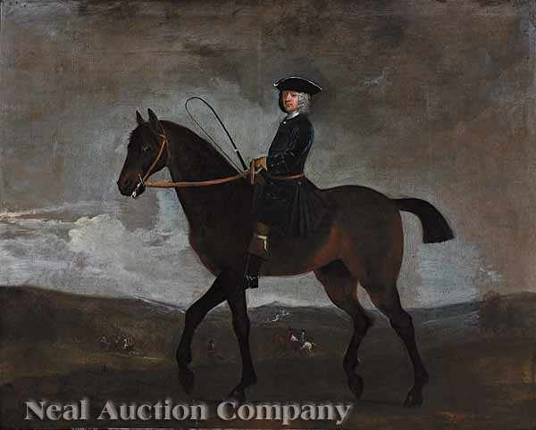 Appraisal: Peter Tillemans Flemish active England - A Squire on Horseback