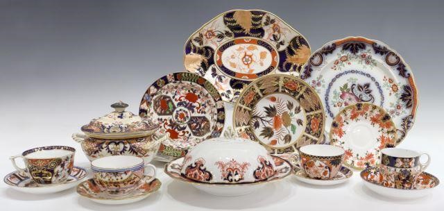 Appraisal: lot of Imari palette porcelain tableware th to th c