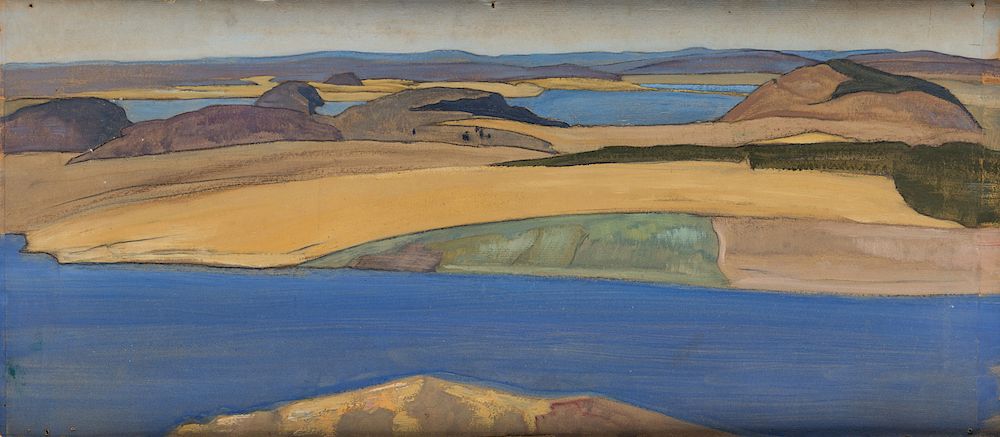 Appraisal: NIKOLAI KONSTANTINOVICH ROERICH RUSSIAN - NIKOLAI KONSTANTINOVICH ROERICH RUSSIAN -