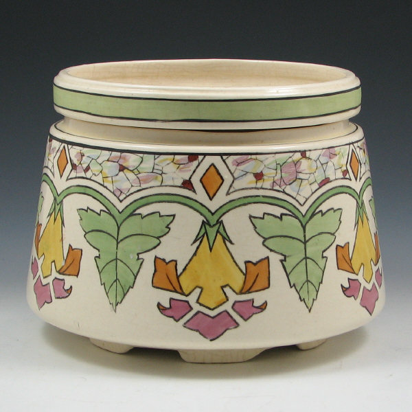 Appraisal: Roseville Persian - Jardiniere w Liner Roseville Persian jardiniere with